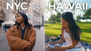 Is Life Better Slow or Fast-Paced? | NYC vs. Hawaii