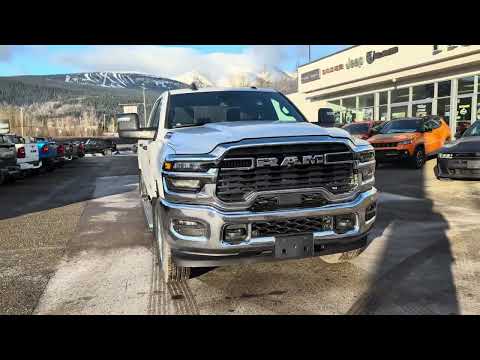 2026 Ram 3500 Big Horn 4x4 Crew Cab 6'4" Box in White for sale at Frontier Chrysler Dodge Jeep Ram Fiat Ltd. in Smithers, BC
