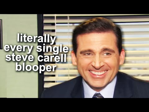steve carell breaking for 34 minutes straight | The Office US | Comedy Bites