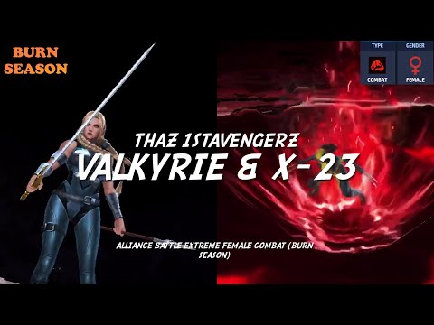 [New ABX] Valkyrie & X-23 - Female Combat 8.0m+(Burn Season)