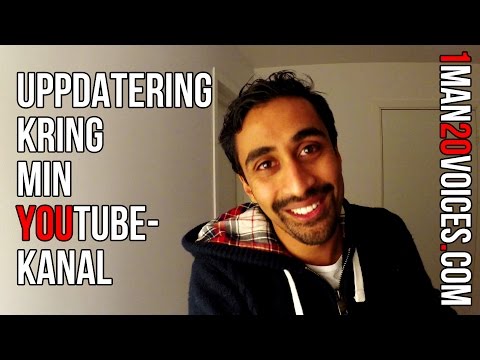 Uppdateringsvideo #1 - 1man20voices på Youtube