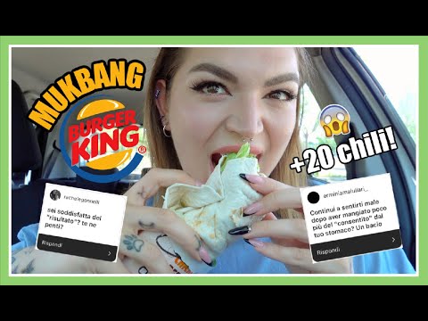 MUKBANG BURGER KING || I gained 20 kilos back after the sleeve...5 YEARS LATER!