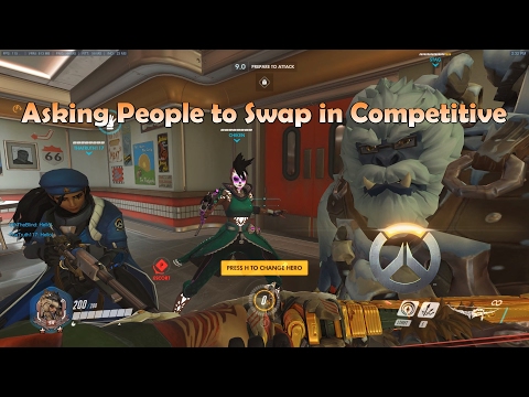 Asking for Swaps in Competitive | Overwatch