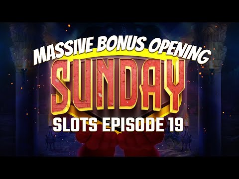 Thumbnail for video: Sunday Slots Episode #19 (£1,500 Bonus Hunt) (UK) (Scroll of Dead, Wild West Gold, Megaways + More)