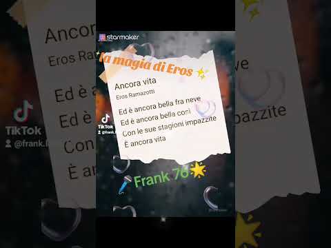 cover ancora vita di Frank la Mantia 🎤🌟