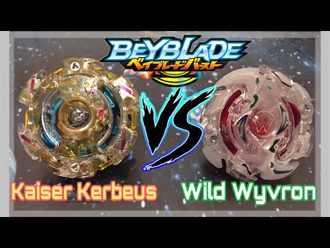 Kaiser Kerbeus.D.O vs Wild Wyvron.I.Y/BeybladeBurst