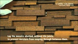 Laying Wood mosaics by L'Antic Colonial | PORCELANOSA Grupo