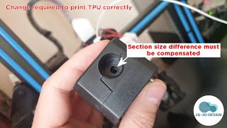 SOLUTION FOR TPU PRINTING WITH DIRECT DRIVE CONVERSION