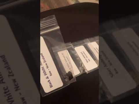 Elixir Attar - Different grades of ambergris from jet black to platinum white