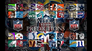 NFL Week 4 Predictions 2025