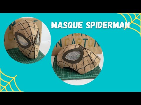 Fabriquer un masque Spiderman en carton !