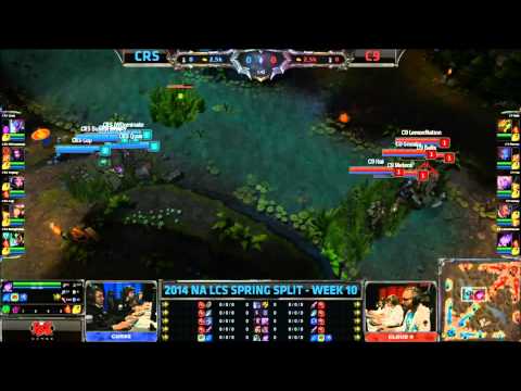 CRS vs C9: 5 v 5 level one