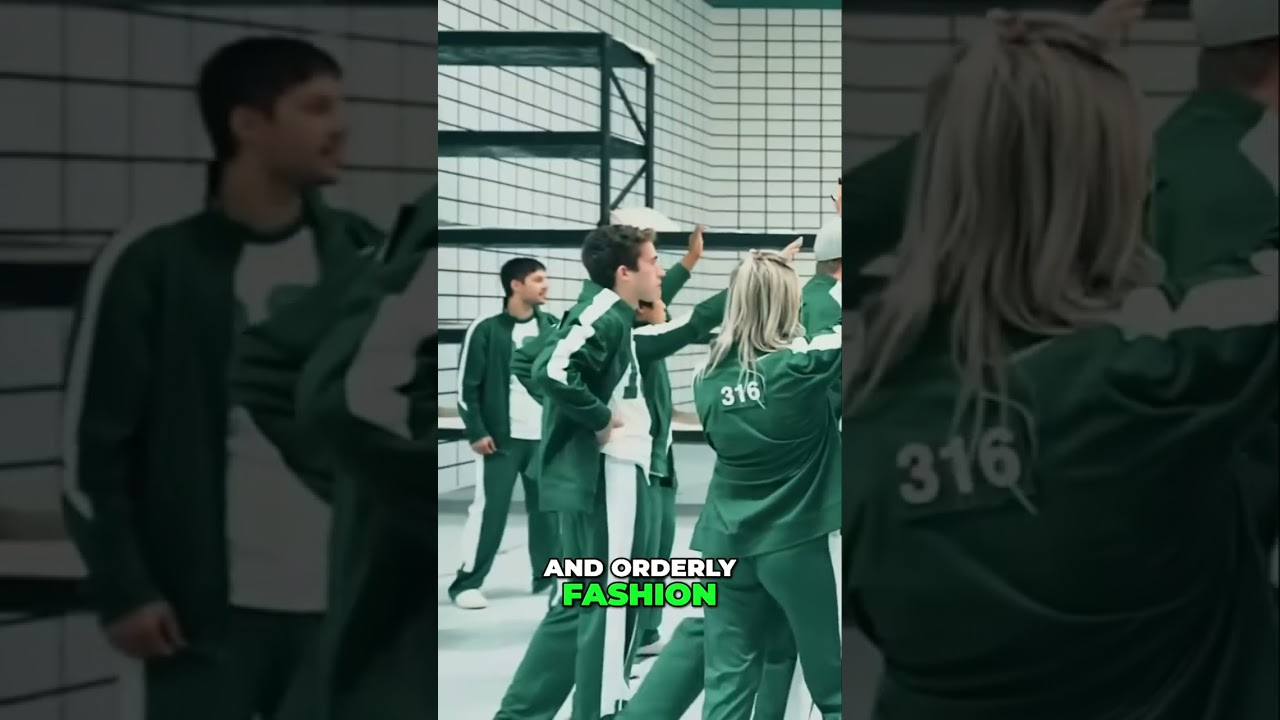 Korean Mannequin Challenge: Glass Bridge Order in Random Number Sequence!