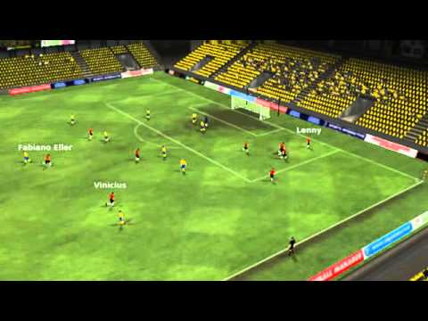 Football Manager 2012 - E.C. Pelotas 1 x 2 G.E. Brasil - Match Highlights