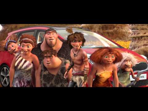 The Croods with the new Kia Carens - Kia Qatar