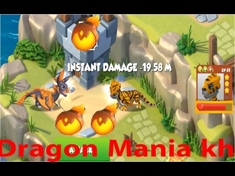 Enchant Dragon battle another boss and best lv 40 vs 61: Dragon Mania Legends