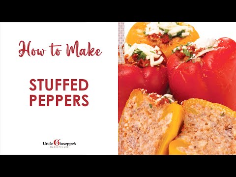 How to Make THE BEST Stuffed Peppers | Uncle Giuseppe's Recipes ( Episode 26 )
