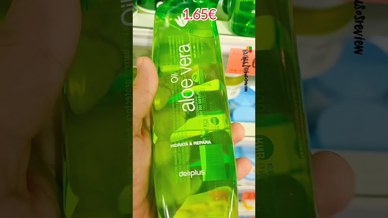 Todo Aloe Vera de cosmetica de Mercadona o casi 😂 #aloevera #mercadona #mercadonanovedades