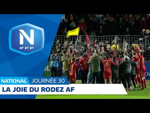 "Chalala..lalalala, oh Ruthénois...", la joie des joueurs du RAF promus en L2.
