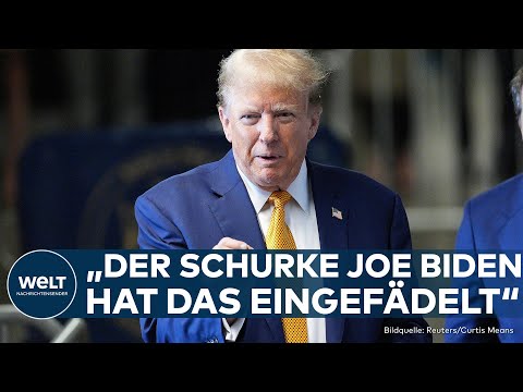 DONALD TRUMP: "Das nimmt absurde Züge an" Schweigegeldprozess nimmt Ex-Präsidenten in die Mangel