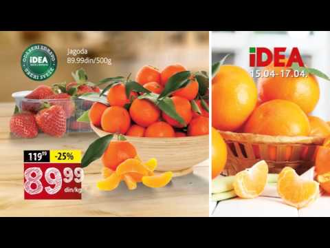 Idea VIKEND akcija 15. - 17.04.2016.