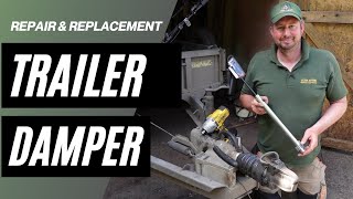 TRAILER REPAIR How to replace / fit brake damper to your Ifor Williams Brian James Bateson trailers