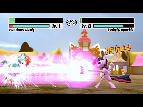 Fighting is Magic: Source Edition [Rainbow Dash Vs Twilight Sparkle] SFM