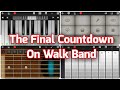 Europe - The Final Countdown on Walkband