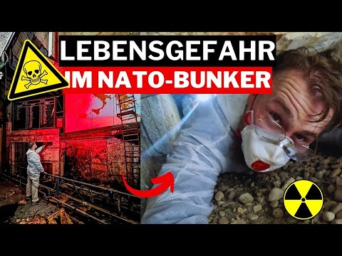 Huge SECRET⛔abandoned NATO-BUNKER☢️in MILLITARY SPARROR AREA