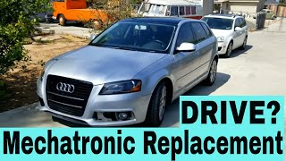 Replacing the Mechatronic unit on dsg From the Cheapest AUDI A3 on Marketplace first drive too