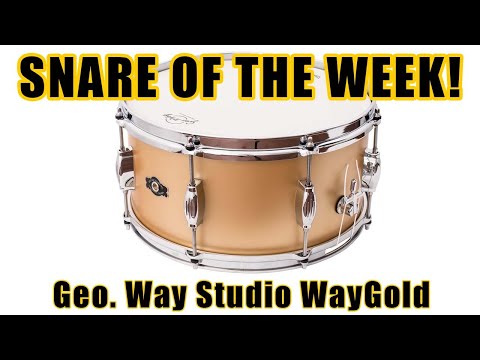 George Way Waygold 2008 14X7 Snare image 5