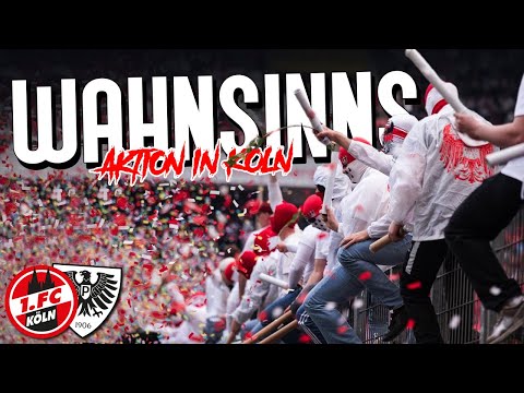 Ultras Köln mit Wahnsinns-Aktion! (Köln - Münster)