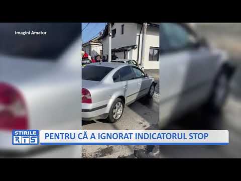 PENTRU CĂ A IGNORAT INDICATORUL STOP