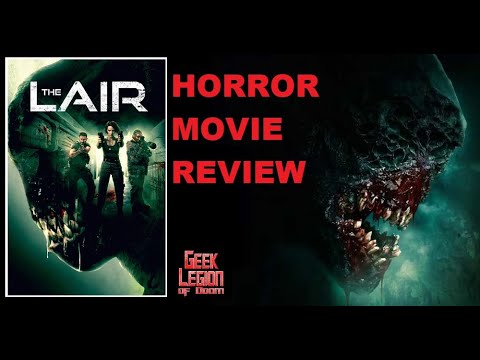 THE LAIR ( 2022 Charlotte Kirk ) Creature Feature Action Horror Movie from Neil Marshall The Descent