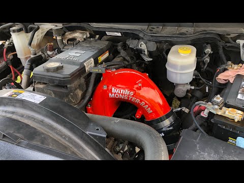 2015 Ram 2500 Cummins Banks Monster Ram Intake and Upgraded Intercooler Pipes Install