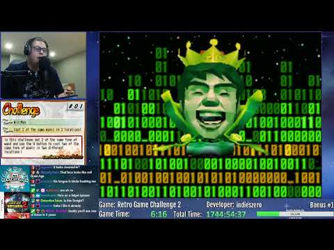 DS Destruction BONUS GAME #1: Retro Game Challenge 2 (with English fan translation!)