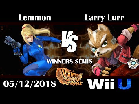 VBR Smash 4 Singles: Winners Semis - Lemmon (ZSS, Bayonetta) vs MSF|Larry Lurr (Fox, Diddy Kong)