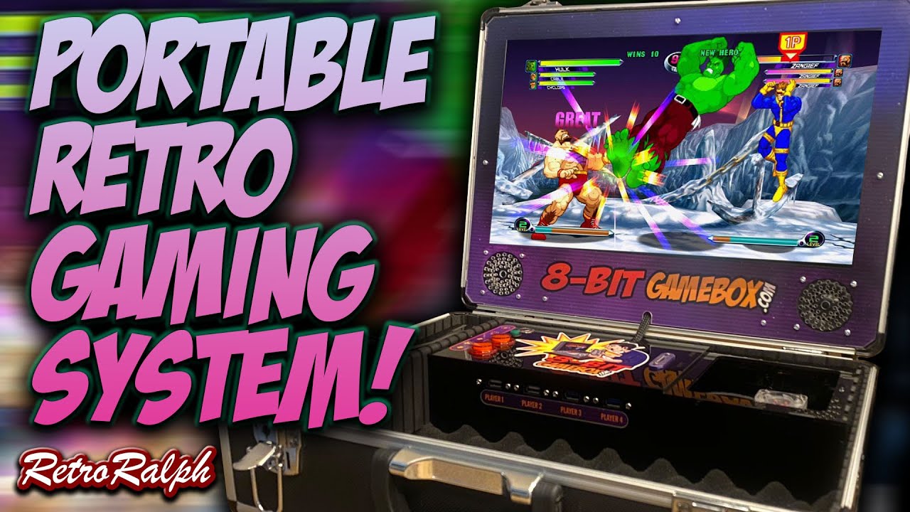 The Ultimate Retro-gaming case for your Raspberry Pi4!!!