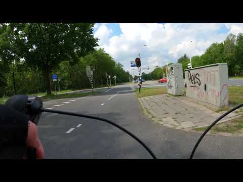 Relaxing bike ride with classical music