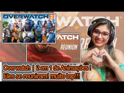 Reagindo a animações de Overwatch - História de Origem: Echo, “Reunion” e “Zero Hour”
