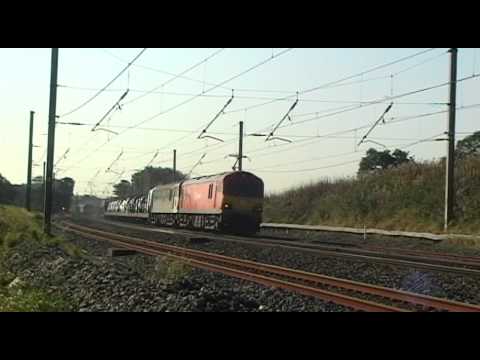 31106/9701 and 92016/(92003 DIT) passing south of Lancaster 30/9/11