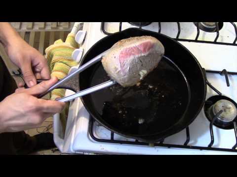 Cooking at home just like mom-eye of round roast