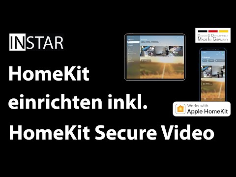 Setting up Apple HomeKit & HomeKit Secure (HKSV) on an INSTAR 2K+ Series surveillance camera