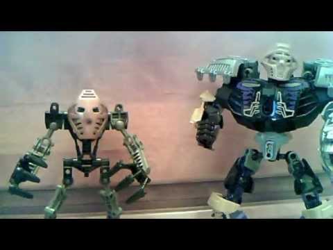 Lego Bionicle Onua 2001 and 2015 Comparison Video (8532 70789)