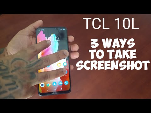 TCL 10L 3 Ways To Take A Screenshot & Screen Record