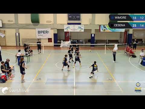 U13M 3x3 Finale Regionale 1°-3° posto: WiMORE Energy Parma vs Volley Club Cesena FC