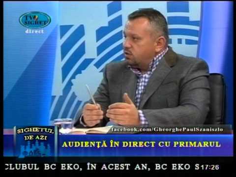 Sighetul de Azi - 9 Octombrie - Despre problemele municipiului cu primarul Ovidiu NEMEȘ