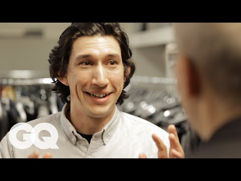 Adam Driver Meets His Man Crush at His GQ Cover Shoot