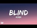 Korn Blind Lyrics