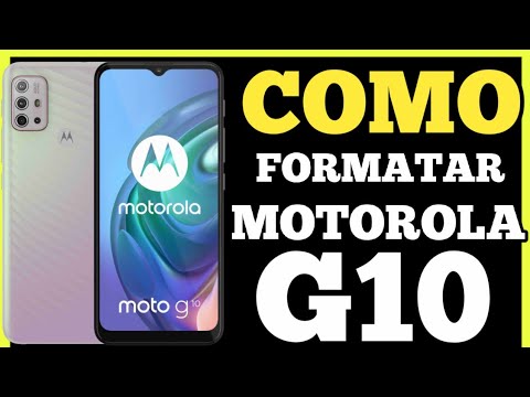 COMO tirar SENHA padrão FORMATAR celular Motorola G10 Atualizado
